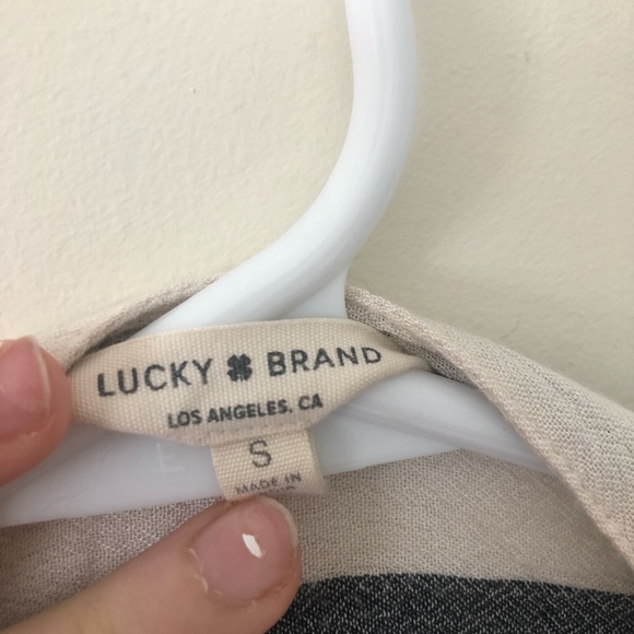 lucky brand long sleeve button up - Picture 4 of 4